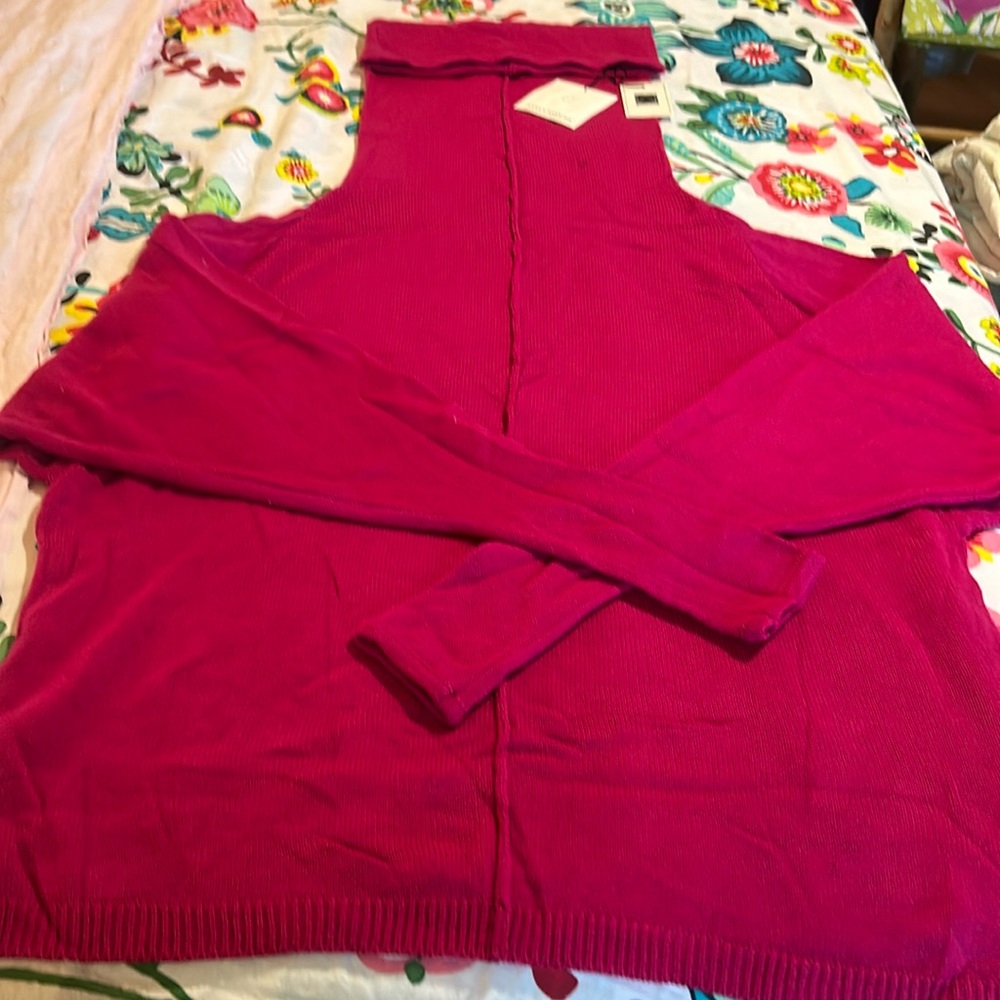 🌸Vintage 80s RARE Anne Pinkerton for beyond beyond cowlneck oversized sweater.